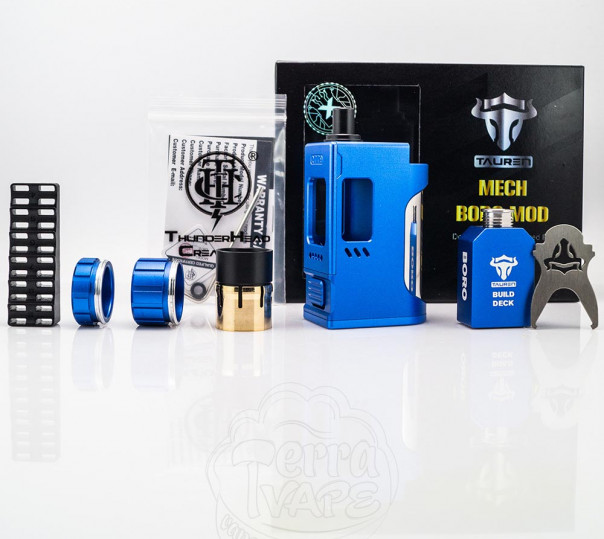 ThunderHead Creations Tauren Mech / X Chip Boro Mod Electric Blue (Mech Version) АІО Система ThunderHead Creations Tauren Mech / X Chip Boro Mod Electric Blue (Mech Version) АІО Система