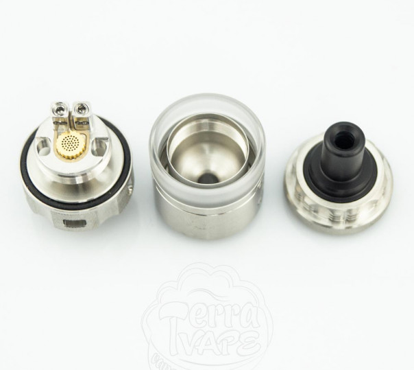 ThunderHead Creations Tauren Elite Pro MTL RTA SS Обслуговуваний бак ThunderHead Creations Tauren Elite Pro MTL RTA SS Обслуговуваний бак