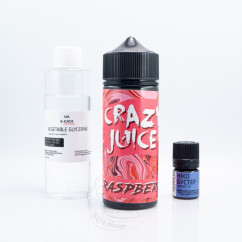 Crazy Juice Organic Raspberry 120ml 3mg Рідина (набір компонентів)