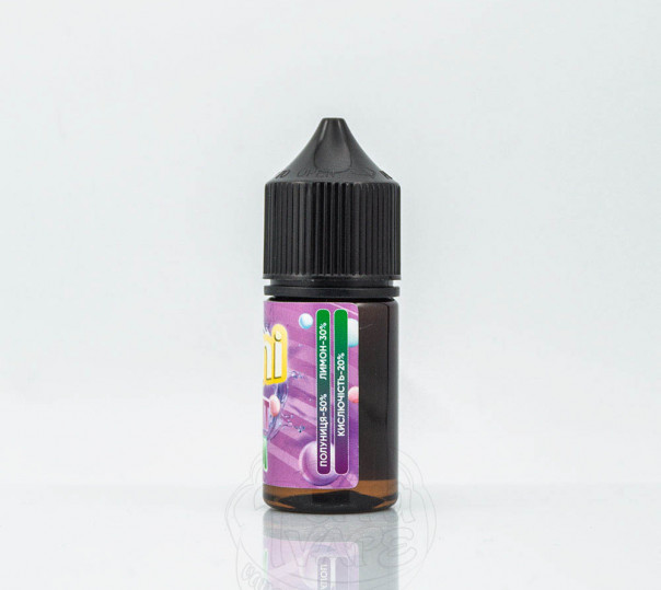 Рідина Juni Salt Fruit Gum 30ml 30mg на сольовому нікотині зі смаком фруктової жуйки