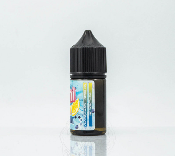 Рідина Juni Salt Lemon Currant 30ml 30mg на сольовому нікотині зі смаком лимона і смородини