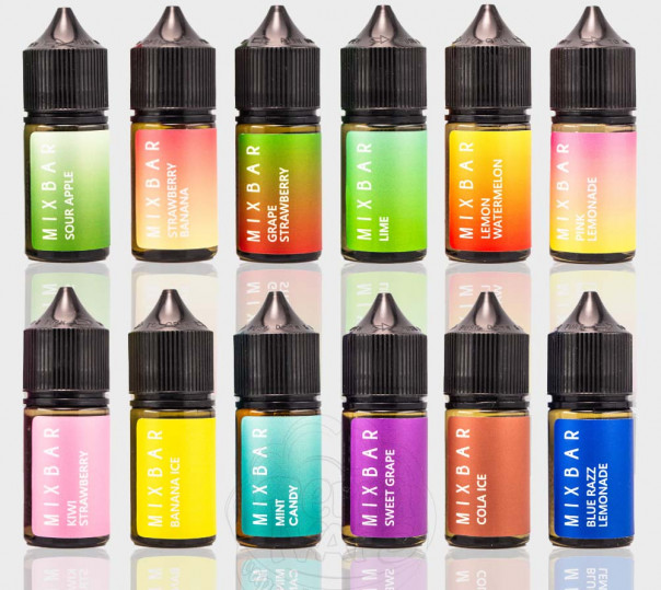 Рідина Mix Bar Salt 30ml (набір компонентів)