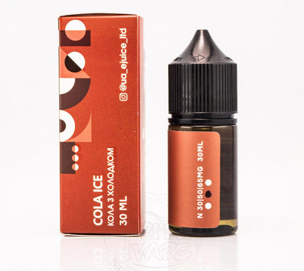 Рідина Mix Bar Salt Cola Ice 30ml 30mg на сольовому нікотині зі смаком коли з льодом Рідина Mix Bar Salt Cola Ice 30ml 30mg на сольовому нікотині зі смаком коли з льодом