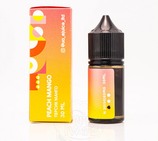 Рідина Mix Bar Salt Peach Mango 30ml 30mg зі смаком персика з манго (набір компонентів) Рідина Mix Bar Salt Peach Mango 30ml 30mg зі смаком персика з манго (набір компонентів)