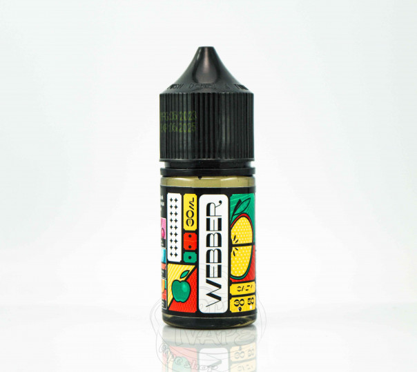Рідина Webber Salt Double Apple 30ml 30mg на сольовому нікотині зі смаком яблук