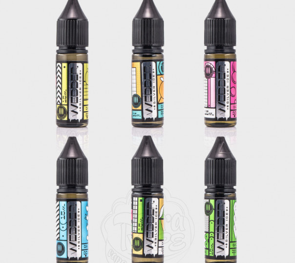 Рідина Webber Silver ICE Salt 15ml на гібридному нікотині