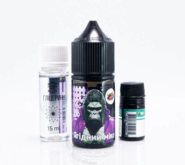 Рідина Uliq Salt Ягідний мікс 30ml 50mg (набір компонентів)