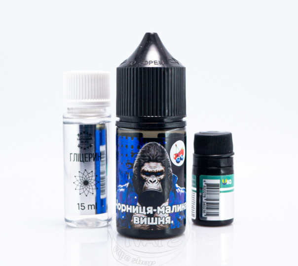 Рідина Uliq Salt Чорниця-малина-вишня 30ml 50mg (набір компонентів)