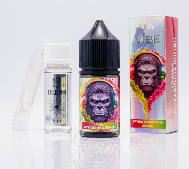 Рідина ULIQ Vibe Salt Груша Журавлина Лимон 30ml 50mg (набір компонентів)