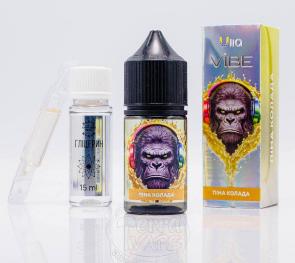 Рідина ULIQ Vibe Salt Піна Колада 30ml 50mg (набір компонентів)