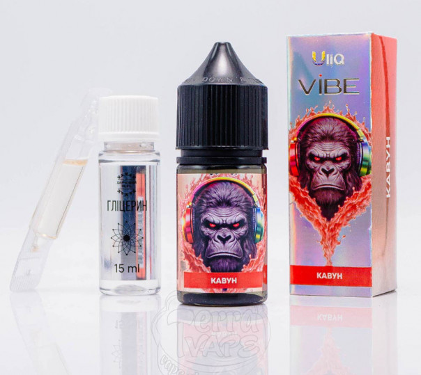 Рідина ULIQ Vibe Salt Кавун 30ml 50mg (набір компонентів)