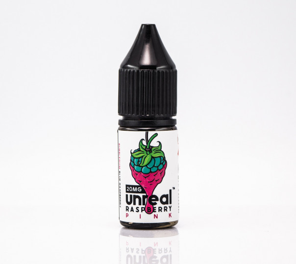 Жидкость Unreal Salt Raspberry Pink 10ml 20mg на солевом никотине со вкусом малиновой жвачки