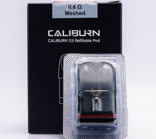 Картридж Uwell Caliburn G3 Cartridge 2.5ml/3ml для багаторазової POD системи G3, GK3, G3 Lite, G3 Pro, GK3 Pro, G4, G4 Mini, G4 Pro, G4 Pro Koko