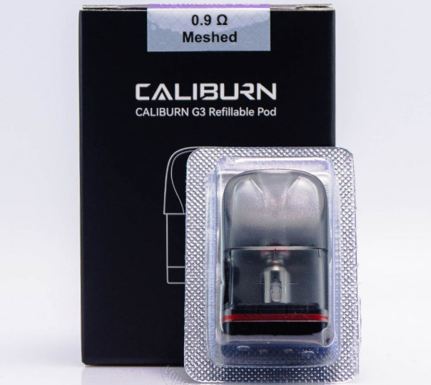 Картридж Uwell Caliburn G3 Cartridge 2.5ml/3ml для багаторазової POD системи G3, GK3, G3 Lite, G3 Pro, GK3 Pro, G4, G4 Mini, G4 Pro, G4 Pro Koko