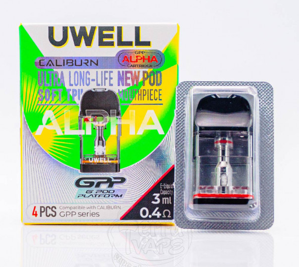 Картридж Uwell Caliburn GPP Alpha Cartridge 3ml для багаторазової POD системи Caliburn G5/G5 Koko/G5 Lite /G5 Lite SE/G5 Lite Koko G4, G4 Mini, G4 Pro, G3, GK3, G3 ECO, G3 Lite, G3 Pro, GK3 Pro, G4, G4 Pro, G4 Mini Картридж Uwell Caliburn GPP Alpha Cartridge 3ml для багаторазової POD системи Caliburn G5/G5 Koko/G5 Lite /G5 Lite SE/G5 Lite Koko G4, G4 Mini, G4 Pro, G3, GK3, G3 ECO, G3 Lite, G3 Pro, GK3 Pro, G4, G4 Pro, G4 Mini