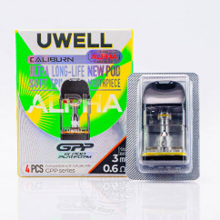 Картридж Uwell Caliburn GPP Alpha Cartridge 3ml 0.6Ом