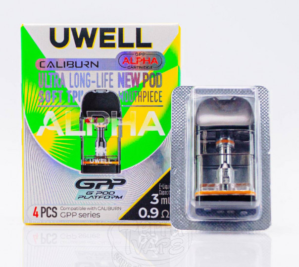 Картридж Uwell Caliburn GPP Alpha Cartridge 3ml для багаторазової POD системи Caliburn G5/G5 Koko/G5 Lite /G5 Lite SE/G5 Lite Koko G4, G4 Mini, G4 Pro, G3, GK3, G3 ECO, G3 Lite, G3 Pro, GK3 Pro, G4, G4 Pro, G4 Mini Картридж Uwell Caliburn GPP Alpha Cartridge 3ml для багаторазової POD системи Caliburn G5/G5 Koko/G5 Lite /G5 Lite SE/G5 Lite Koko G4, G4 Mini, G4 Pro, G3, GK3, G3 ECO, G3 Lite, G3 Pro, GK3 Pro, G4, G4 Pro, G4 Mini