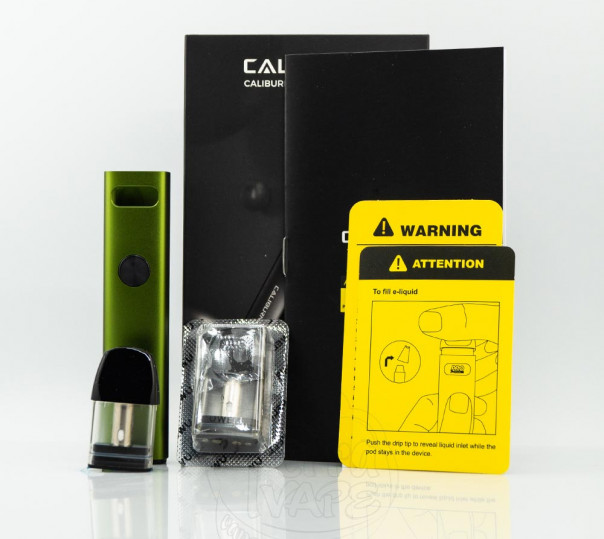 Uwell Caliburn A2 Pod Kit 520mAh Многоразовая POD система Uwell Caliburn A2 Pod Kit 520mAh Многоразовая POD система