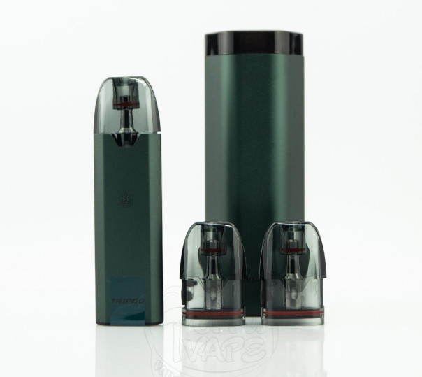 Uwell Tripod PCC Pod Kit 370mAh+1000mAh Многоразовая POD система