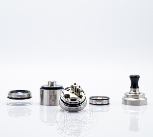 Vandy Vape BSKR V3 Mini MTL RTA Simple Version (Оригінал) Stainless Steel Обслуговуваний бак Vandy Vape BSKR V3 Mini MTL RTA Simple Version (Оригінал) Stainless Steel Обслуговуваний бак