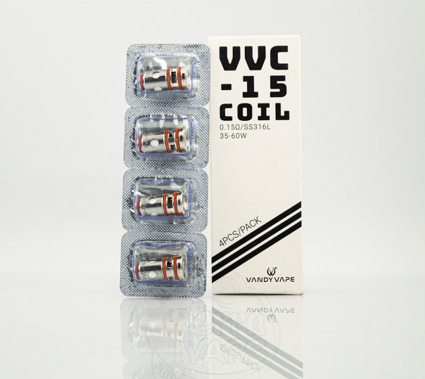 Испаритель Vandy Vape VVC для Pulse AIO/.5/Mini, BSKR Elite Kit, Unicorn Pod Kit, Rhino Kit, Jackaroo Kit, Nox Kit