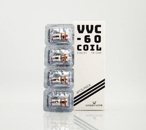 Испаритель Vandy Vape VVC для Pulse AIO/.5/Mini, BSKR Elite Kit, Unicorn Pod Kit, Rhino Kit, Jackaroo Kit, Nox Kit