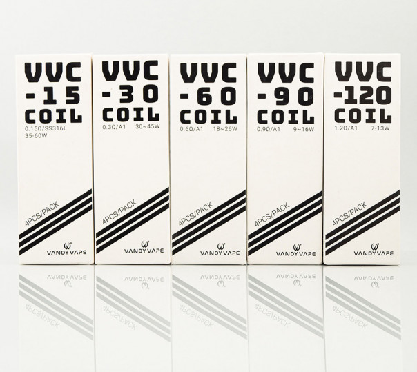 Испаритель Vandy Vape VVC для Pulse AIO/.5/Mini, BSKR Elite Kit, Unicorn Pod Kit, Rhino Kit, Jackaroo Kit, Nox Kit