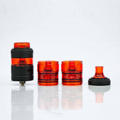 Vandy Vape Requiem RTA 4.5ml Matte Black Red