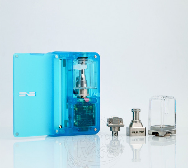 Vandy Vape Pulse AIO Mini Kit Frosted Blue (з RBA) Багаторазова АІО Система Vandy Vape Pulse AIO Mini Kit Frosted Blue (з RBA) Багаторазова АІО Система