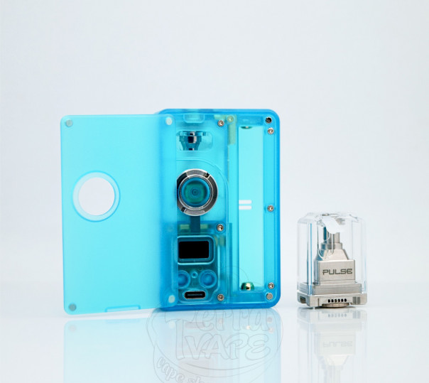 Vandy Vape Pulse AIO Mini Kit Frosted Blue (з RBA) Багаторазова АІО Система Vandy Vape Pulse AIO Mini Kit Frosted Blue (з RBA) Багаторазова АІО Система