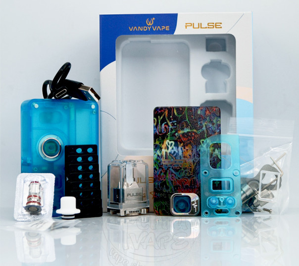 Vandy Vape Pulse AIO Mini Kit Frosted Purple (з RBA) Багаторазова АІО Система Vandy Vape Pulse AIO Mini Kit Frosted Purple (з RBA) Багаторазова АІО Система