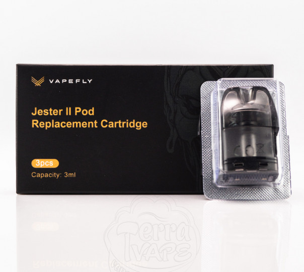 Картридж для многоразовой POD системы Vapefly Jester 2 Pod System Kit 3ml Картридж для многоразовой POD системы Vapefly Jester 2 Pod System Kit 3ml