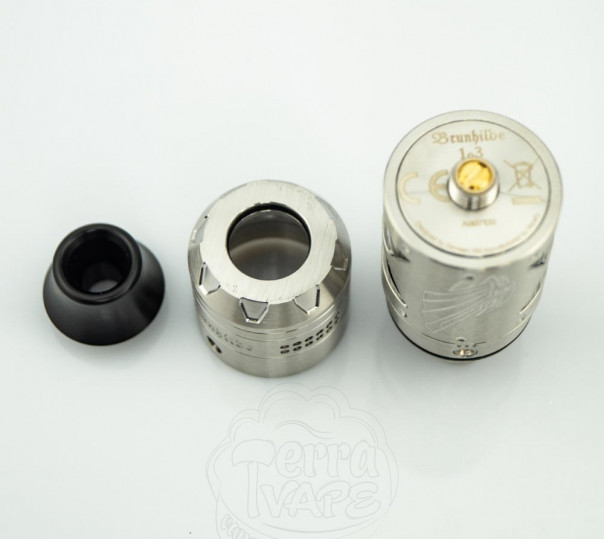 Vapefly Brunhilde 1o3 RTA SS Обслуговуваний бак