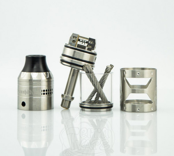 Vapefly Brunhilde 1o3 RTA SS Обслуговуваний бак