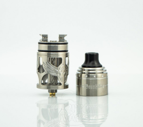 Vapefly Brunhilde MTL RTA SS Обслуговуваний бак Vapefly Brunhilde MTL RTA SS Обслуговуваний бак