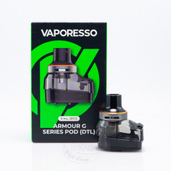 Порожній картридж Vaporesso ARMOUR G Series Empty Pod Cartridge 5ml (без випаровувача) DTL