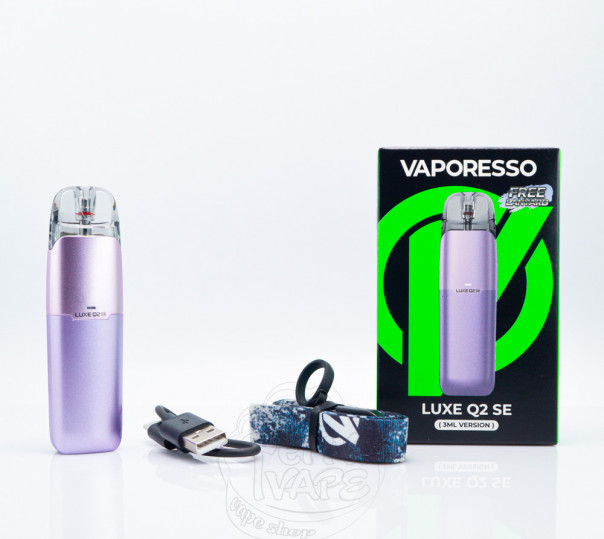 Vaporesso Luxe Q2 SE Kit 1000mAh Mint Green Багаторазова POD система Vaporesso Luxe Q2 SE Kit 1000mAh Mint Green Багаторазова POD система