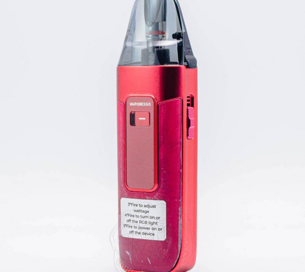 Vaporesso Luxe X3 Pod Mod Kit 2600mAh Sheer Red Багаторазова POD система