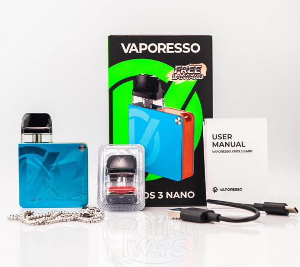 Vaporesso Xros 3 Nano Pod Kit 1000mAh Багаторазова POD система