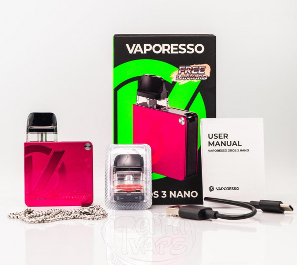 Vaporesso Xros 3 Nano Pod Kit 1000mAh Багаторазова POD система