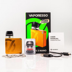 Vaporesso Xros 3 Nano Pod Kit 1000mAh Vital Orange