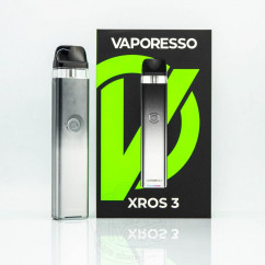 Vaporesso XROS 3 Pod System Kit Icy Silver