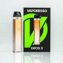 Vaporesso XROS 3 Pod System Kit Royal Gold POD система