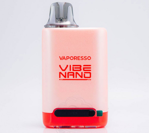 Vaporesso Vibe Nano Pod System Kit 1100mAh Strawberry Red Многоразовая POD система