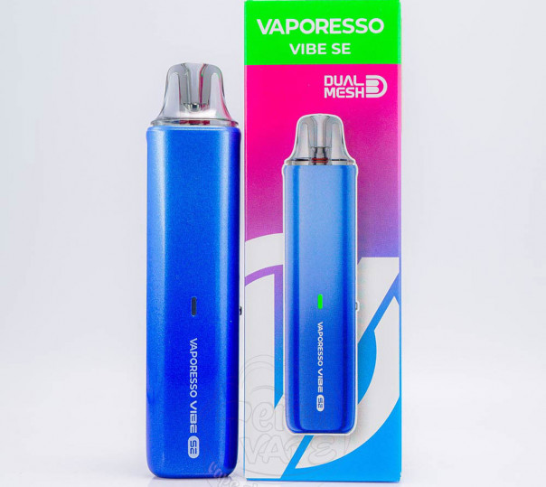 Vaporesso Vibe SE Pod System Kit 1100mAh Blue Багаторазова POD система