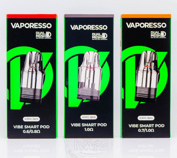 Картридж Vaporesso Vibe Cartridge для багаторазової POD системи Vibe, Vibe SE, Vibe Nano, Vibe Nano Pro 4.5ml