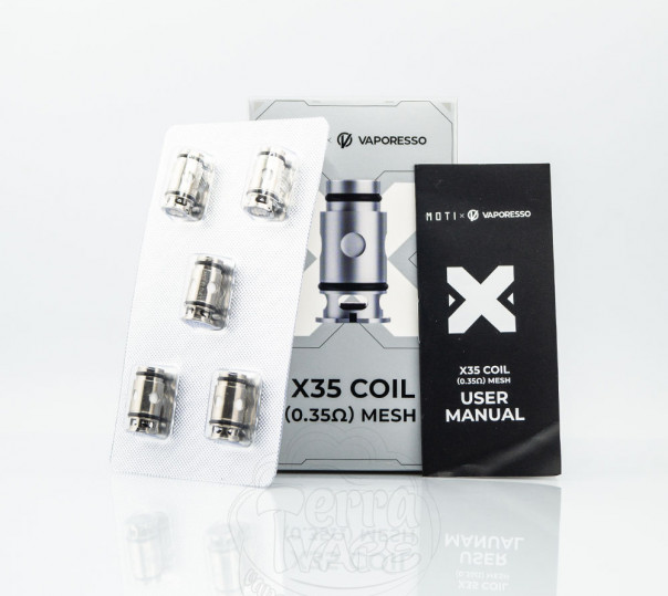 Vaporesso Moti X Coil испаритель для многоразовой POD системы X Mini Pod Kit Vaporesso Moti X Coil испаритель для многоразовой POD системы X Mini Pod Kit