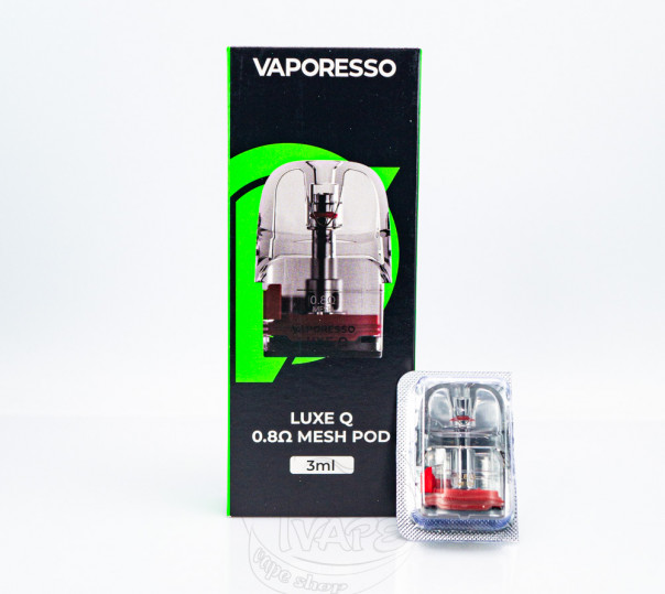 Картридж Vaporesso Luxe Q Mesh Pod для багаторазової POD системи Luxe QS, Q2, Q2 SE Pod Kit