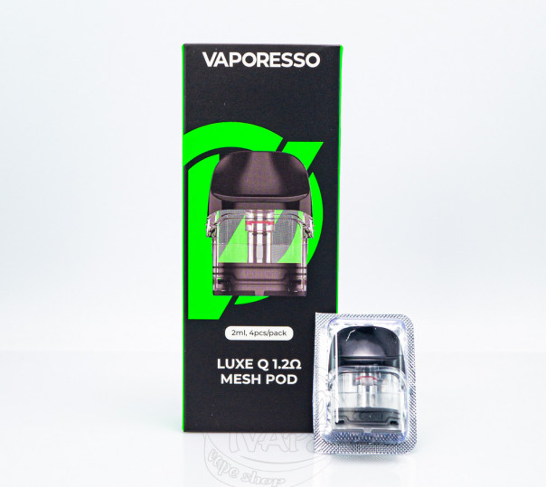Картридж Vaporesso Luxe Q Mesh Pod для багаторазової POD системи Luxe QS, Q2, Q2 SE Pod Kit
