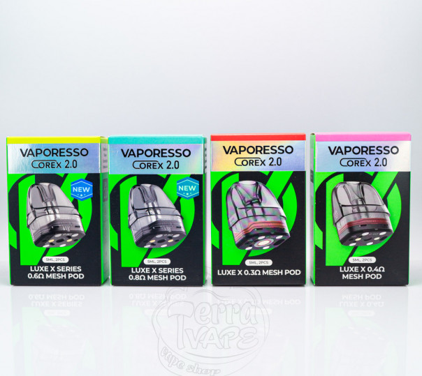 Картридж для многоразовой POD системы Vaporesso Luxe X, X Pro, XR, XR Max, X2 Pod Kit 5ml (Corex 2.0)